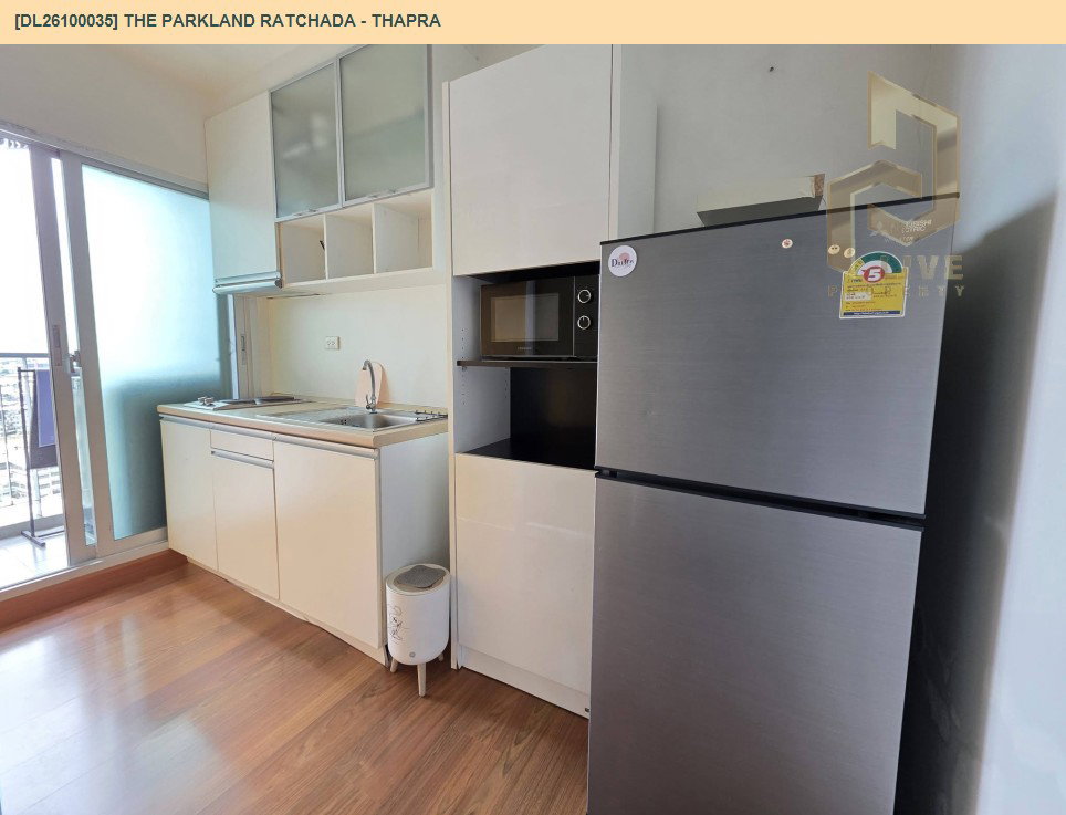 รูป DL26100035 ให้เช่าคอนโด เดอะ พาร์คแลนด์ รัชดา - ท่าพระ (The Parkland Ratchada - Thapra) ใกล้ BTS ตลาดพลู พร้อมเข้าอยู่ โทรด่วน 0653619502 LineID @952jdxxk - รูปที่ 8/9