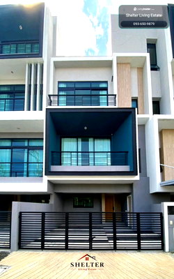 เช่าทาวน์โฮม ม.นานาชาติแสตมฟอร์ด : ทาวน์โฮม 3 ชั้น เข้าอยู่ได้ทันที เฟอร์นิเจอร์ครบ ใกล้ Brighton College and Wellington College 🏫