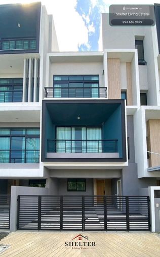 ให้เช่าทาวน์โฮม 3 ห้องนอน 203 ตร.ม. 32 ตร.ว. เนอวานา ดีฟายน์ กรุงเทพกรีฑา