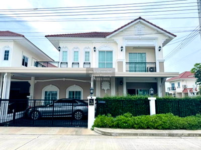Houses for rent Pathumthani : For Rent House , Baan Lalin The Prestige Wongwan - Lumlukka Khlong 6 , Bueng Kham Phoi , Lam Luk Ka , Pathum Thani , CX-179964 ✅ Live chat with us ADD LINE @connexproperty ✅