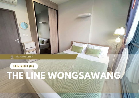 For Rent ✨ THE LINE Wongsawang ✨ Fully furnished and equipped with appliances; near MRT Wongsawang.