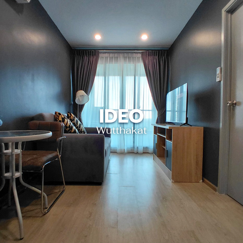 รูป 🏙️ คอนโดแต่งใหม่ IDEO Wutthakat (ไอดีโอ วุฒากาศ) BTS วุฒากาศ🌟Line @steadfastre - รูปที่ 1/12