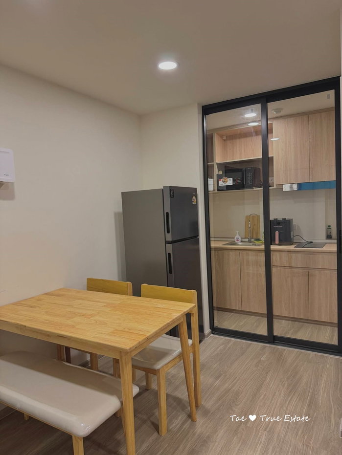 รูป ✨ ให้เช่าคอนโดใหม่ Beat Sukhumvit 93  🛏️ 1 นอน+ 1 ห้องเอนกประสงค์, 36 ตร.ม. วิวสระ 🚝 ใกล้ BTS บางจาก  - รูปที่ 5/17