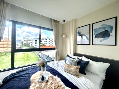 Condos for rent : Condo for Rent: Villa Lasalle Sukhumvit 105 – 25 sq.m., 1 Bedroom, 4th Floor – Only 9,000 Baht