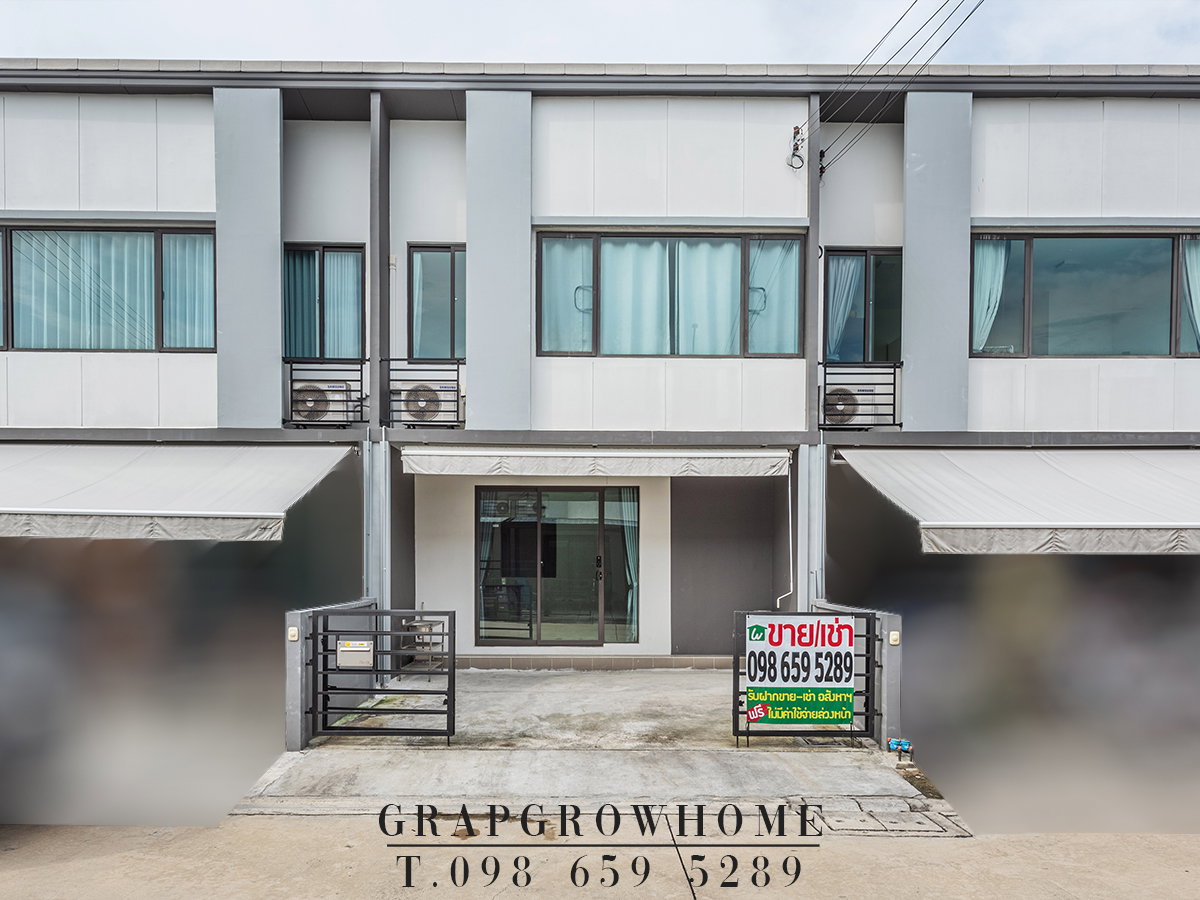 รูป ให้เช่า ทาวน์โฮม 2 ชั้น พลีโน่ บางนา–วงแหวน| จอดรถในบ้าน 2 คัน | ใกล้ Mega บางนา–สนามบินสุวรรณภูมิ–เจโม–ทางด่วนกาญจนาภิเษก - รูปที่ 1/25
