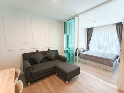 FOR RENT | Regent Home Bangna (20th Fl.) – Brand-New 1-Bed, Built-In Furnished, 500m to BTS