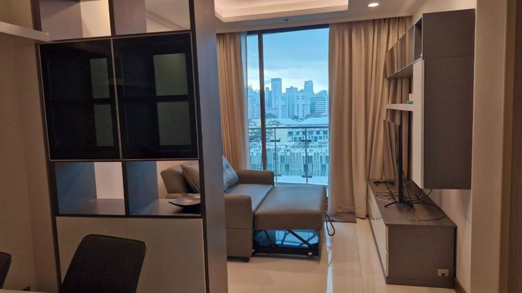 1-bed condo for rent, 46.3 sqm, Supalai Oriental Sukhumvit 39