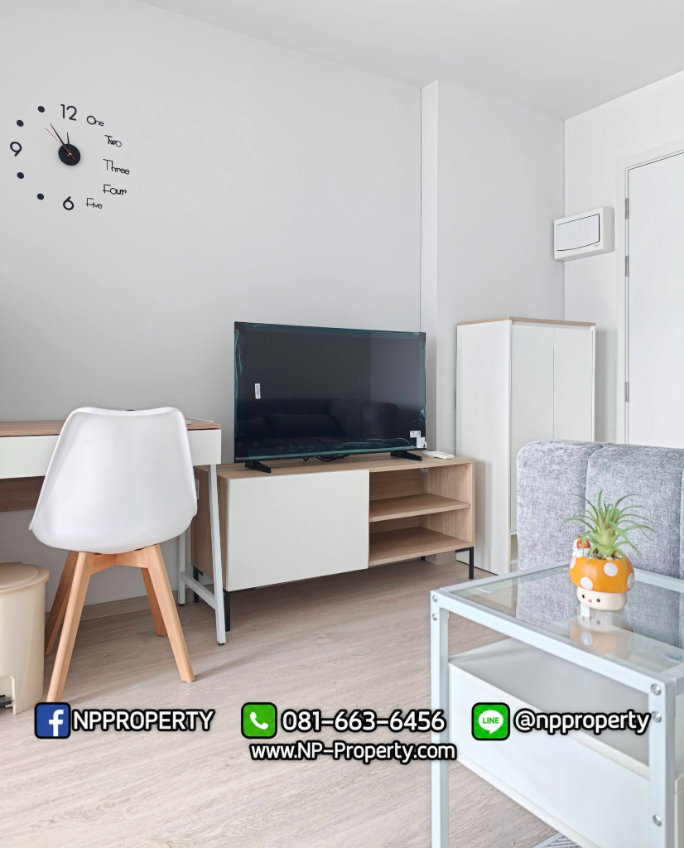 รูป 🏢🔥 คอนโด EARN อมตะนคร ห้องใหม่แกะกล่อง วิวโปร่ง ห้องสวยมาก! 😍🏡✨  💰 เช่าเพียง 6,500 บาท/เดือน! 🔥 - รูปที่ 4/16