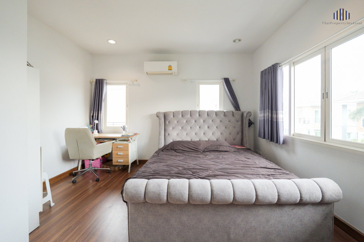 รูป หลังบ้านติดทะเลสาบ! เงียบสงบ ร่มรื่น!! ขายบ้านเดี่ยว เดอะ เลควิลล์ พระราม 2 (The Lake Ville Rama 2) 80.9 ตร.วา ใกล้เซ็นทรัลมหาชัย | #TPI-3500 - รูปที่ 12/19