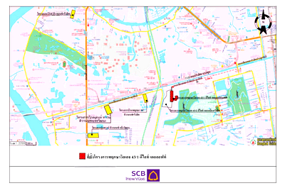 TOWN HOUSE 43.9 Sq.w. Muang Pathum Thani Pathumthani for 3.4M