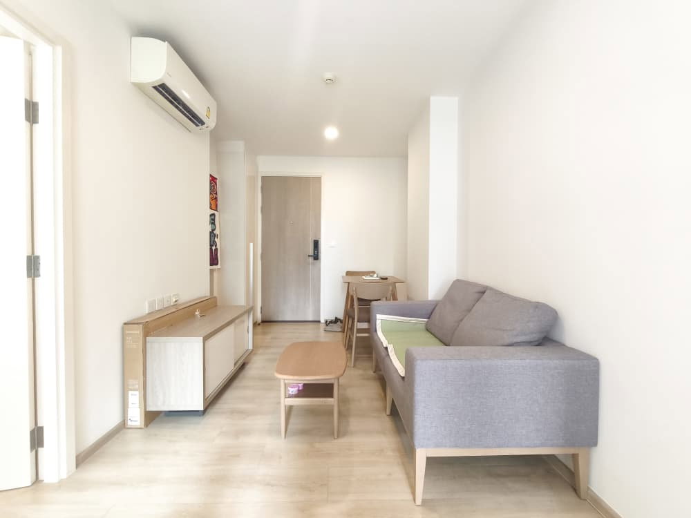 picture Condo for RENT : Chambers Onnut 𝐒𝐢𝐳𝐞 : 35 sqm. 2 Bed (1 Bed Plus) / 1 Bath   𝐅𝐥𝐨𝐨𝐫 : 5th  ✅Fully furnished - 3/15