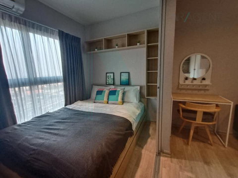 For rent, Plum Condo Ramkhamhaeng Station, 1 bed 24th floor, Building A.