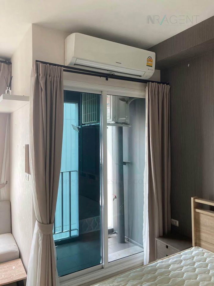 picture 🔺 For Rent Condo CHAPTER ONE ECO RATCHADA - HUAI KHWANG Building D, Floor 12A,Studio, Room size 24 sqm - 5/8