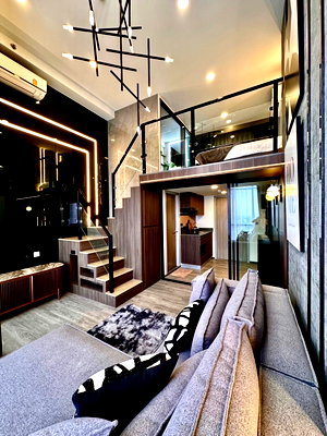ขายคอนโด : ขาย The Origin Ladprao – Bangkapi ห้อง Duplex ชั้นสูง Built-in หรู ติดถนนใหญ่ ใกล้รถไฟฟ้าสายสีเหลือง