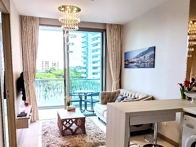 คอนโดให้เช่า : 1 Bedroom Condo for Rent The Riviera Wongamat Beach