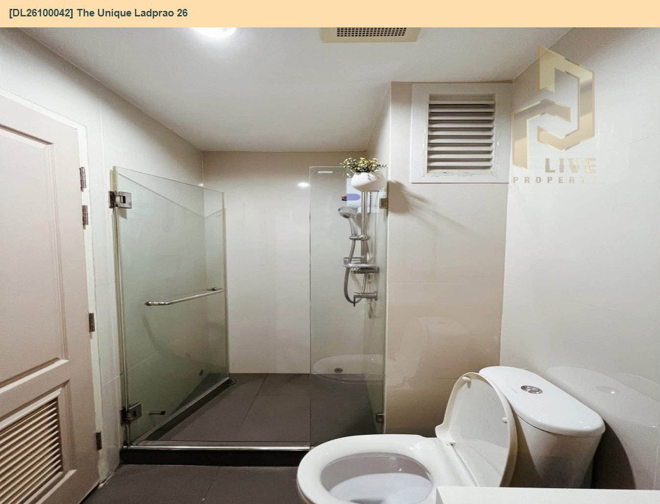 รูป DL26100042 ให้เช่าคอนโด ดิ ยูนีค ลาดพร้าว 26 (The Unique Ladprao 26) ใกล้ MRT ลาดพร้าว พร้อมเข้าอยู่ โทรด่วน 0638692663 LineID @952jdxxk - รูปที่ 7/8