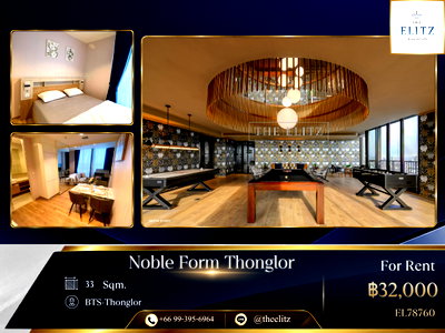 Condos for rent : ✨ Exclusive Urban Condominium in Thonglor CBD |  Close proximity to lifestyle malls - Crafted for Sophisticated City Dwellers ✨