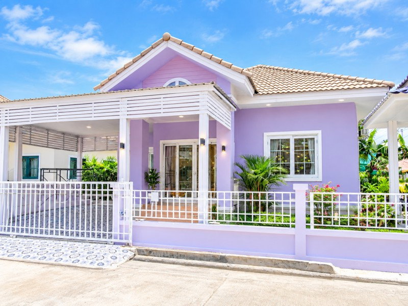 รูป MegaHome Rojana 1.5กม. ตลาดจอมพล 800 ม.บ้านเดี่ยวชั้นเดียว 1-2นอน 2 น้ำ ใกล้ทะเลทองโรจนะที่ดิน 56 ตร.ว220 ตร.ม. EV Charger - รูปที่ 7/8