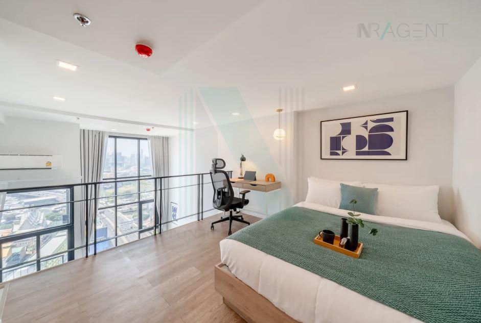 picture 🚩 For Rent Condo MODIZ SUKHUMVIT 50 Building 1, Floor 23,Duplex, Room size 42 sqm - 4/8
