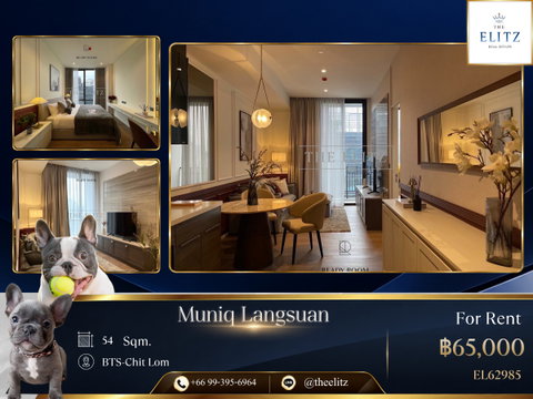 ✨ Ultra-Luxury Pet Friendly Landmark in Prestigious Langsuan | Supreme Privacy - Private Lift & Lumpini Park Proximity ✨