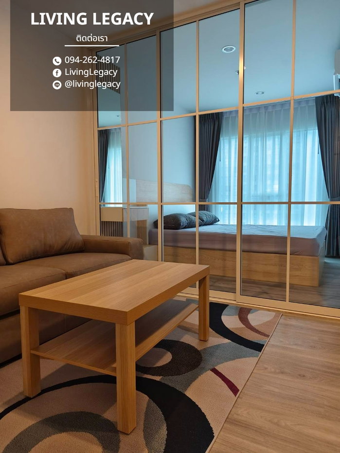 รูป TMSFEX เช่าด่วน คอนโด Regent Home Bangna 28 ตร.ม. ชั้น 19 | 1 นอน 1 น้ำ | เฟอร์ครบ พร้อมอยู่ 12,000 บาท/เดือน Line: @livinglegacy - รูปที่ 4/10