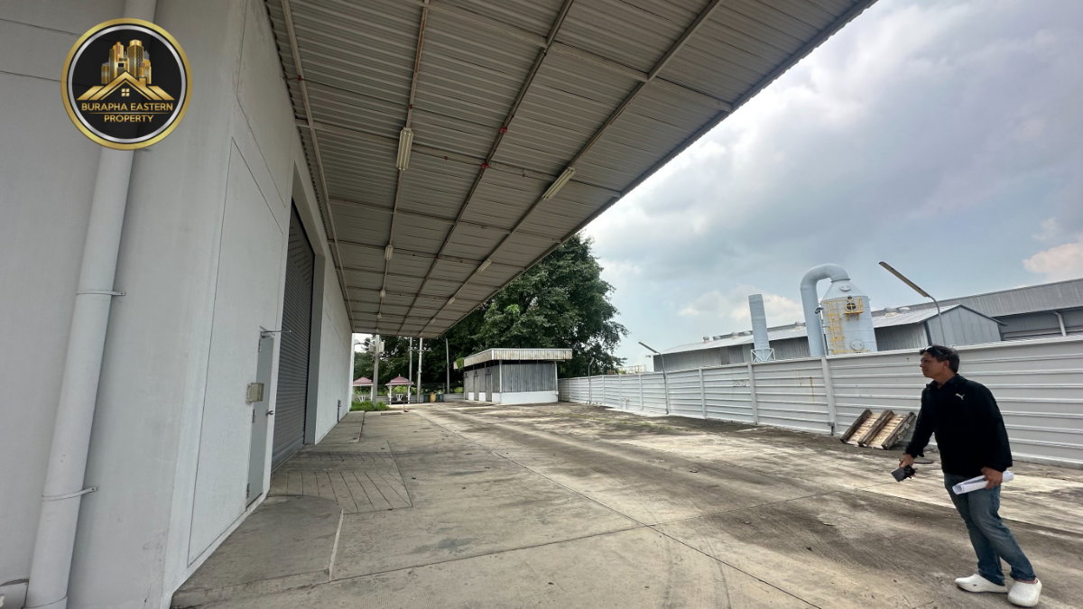 รูป ขายด่วน! ที่ดินผังสีม่วง พร้อมสิ่งปลูกสร้างโรงงาน อยู่ติดกับนิคมปิ่นทอง 1    ต.หนองขาม อ.ศรีราชา จ.ชลบุรี - รูปที่ 45/46