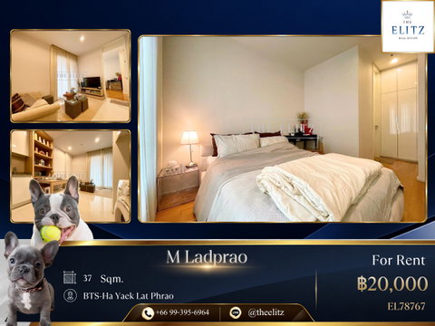 ✨ Exclusive Metropolitan - Pet Friendly Residence in Ladprao Hub | Tailored for Dynamic City Professionals ✨