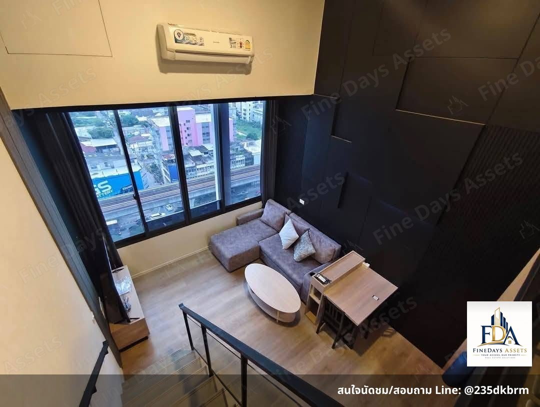 รูป ✨FD-085116 ให้เช่าด่วน! ไซมิส สุขุมวิท 87 ห้อง Duplex Loft เพดานสูง แต่งครบพร้อมอยู่ ใกล้ BTS อ - รูปที่ 1/12