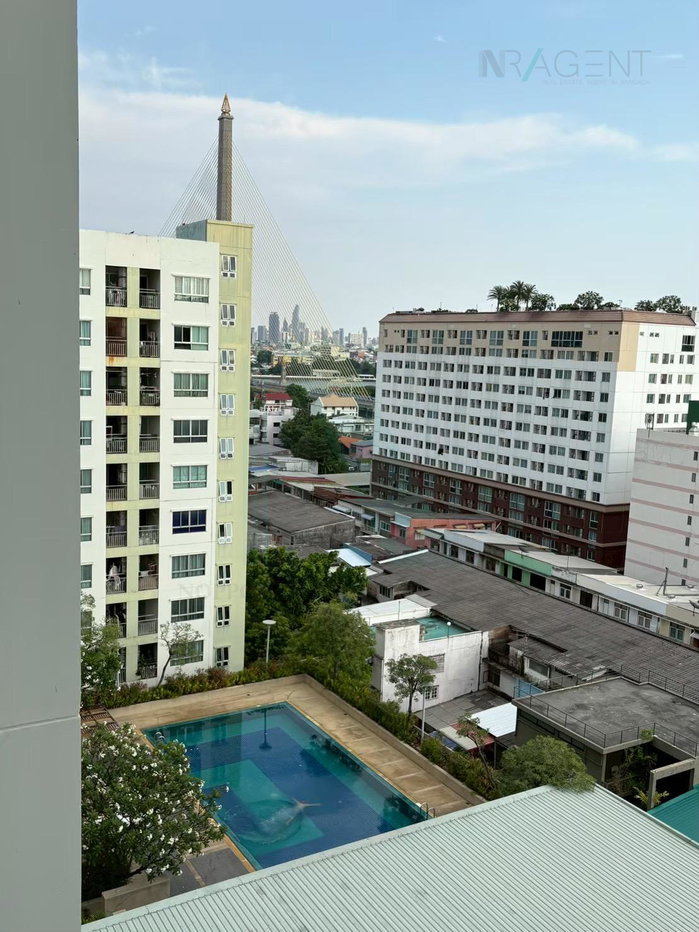 รูป ให้เช่าคอนโด ลุมพินี เพลส พระราม 8 อาคาร  ชั้น  1 ห้องนอน ขนาด 42 ตรม ใกล้ สะพานพระราม 8 - รูปที่ 6/8