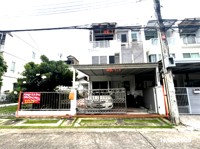 ทาวน์โฮม กรุงเทพมหานคร : ทาวน์เฮ้าส์ 33.6 ตร.วา บ้านใหม่ พระราม 9-ศรีนครินทร์ เขตบางกะปิ กรุงเทพมหานคร 4.7M
