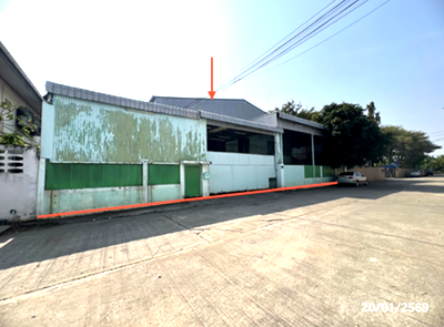 โรงงาน นนทบุรี : อาคารโรงงาน 200 ตร.วา ปากเกร็ด นนทบุรี 7.7M