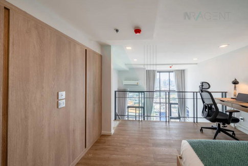 🎉 For Rent Condo MODIZ SUKHUMVIT 50 Building 1, Floor 23,Duplex, Room size 42 sqm
