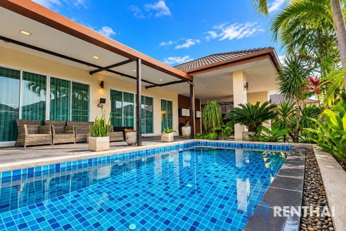 Pool Villa 3bedroom for rent in Garden Ville 5 Village Pattaya