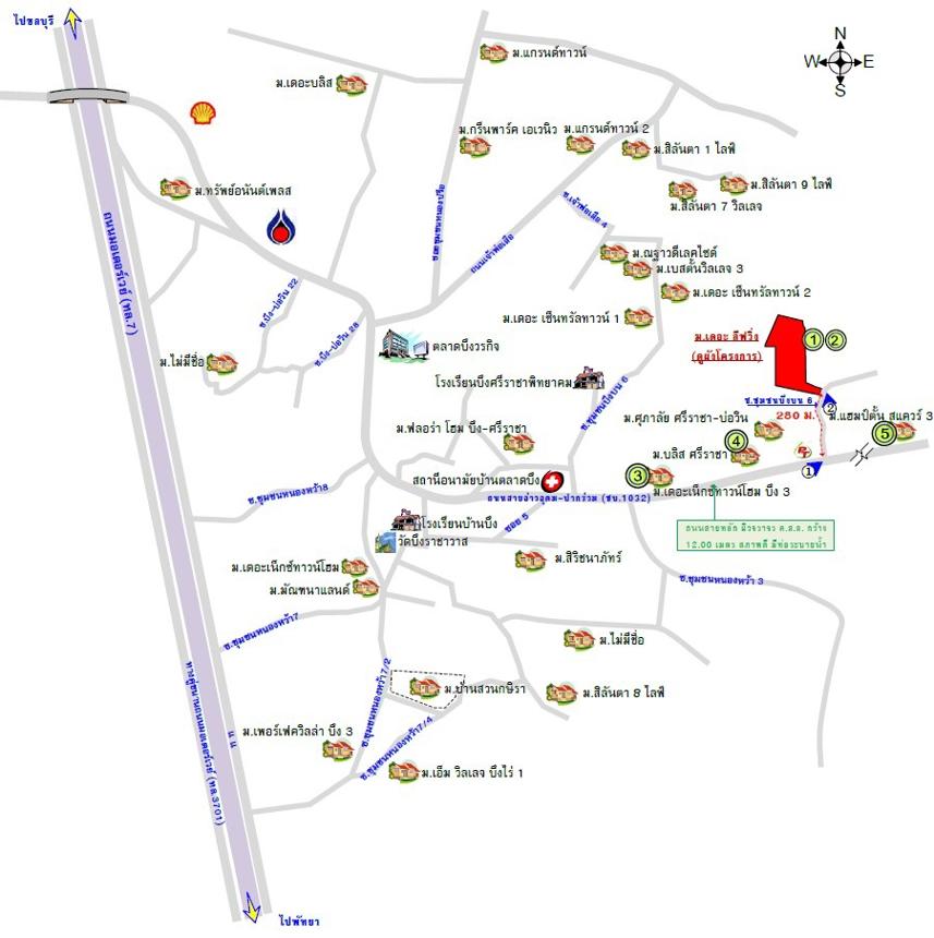 picture TOWN HOUSE 16 Sq.w. Si Racha Chonburi for 1.7M - 15/15
