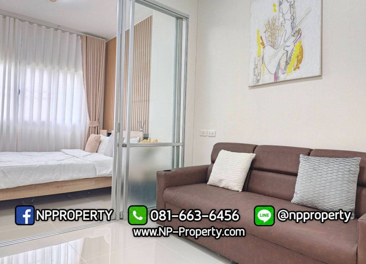 รูป 🔥🏡 890,000 บาท! ห้องมินิมอลชั้น 1 เพดานสูง วิวโปร่งโล่ง ไม่มีตึกบัง! 😍🤍✨  💎 ซื้อไปไม่ต้องซ่อม เพราะเราทำให้หมดแล้ว! 🔑🔥 - รูปที่ 20/26