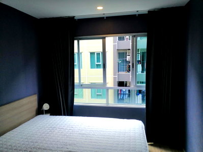 Condos for rent : T204 Condo for rent Elio Del Moss Phaholyothin34, near Kaset University, 1st floor, pool view, ready to move in.