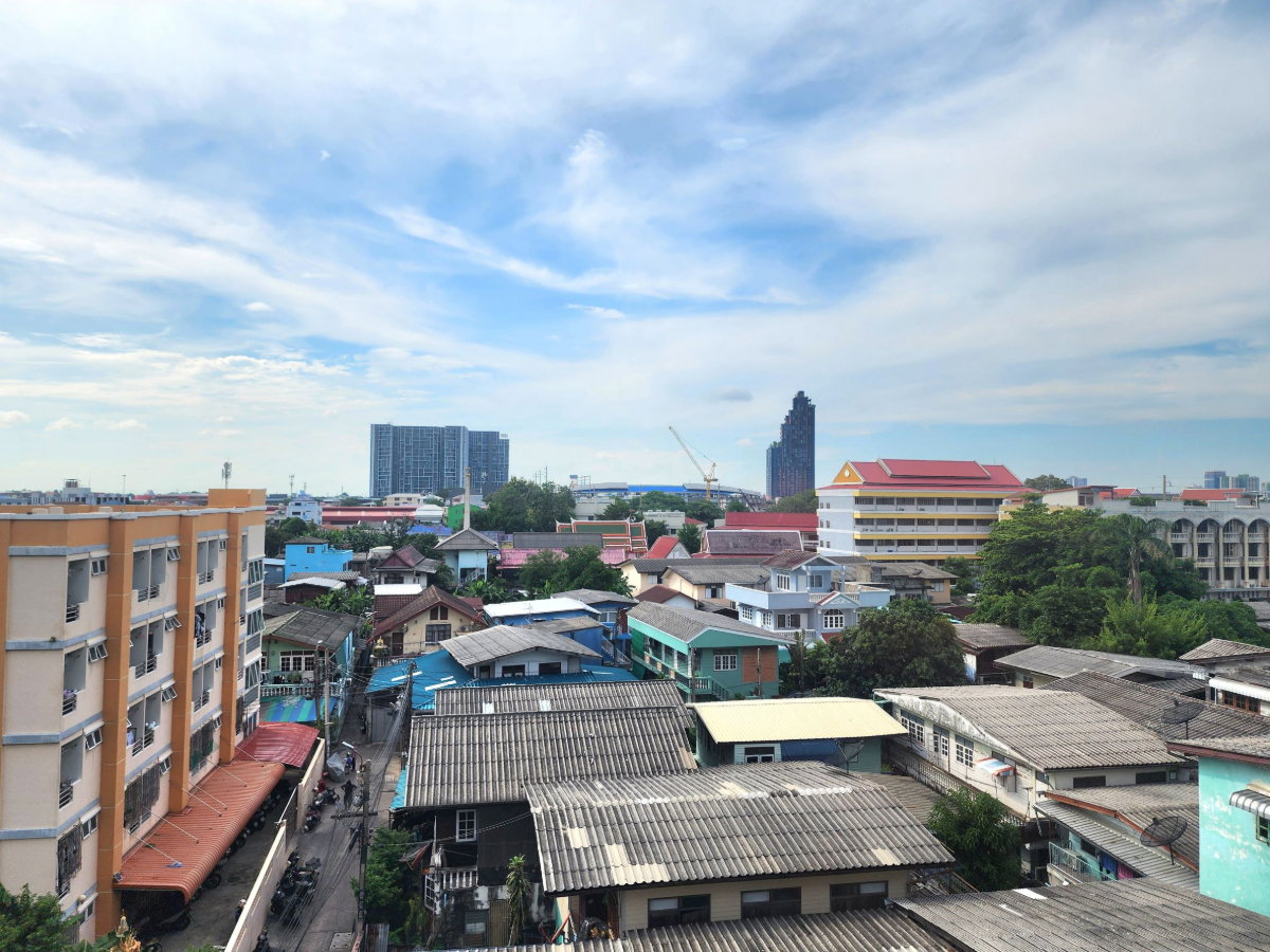 รูป ใกล้ธรรมศาสตร์ 10 นาที -ห้องมุม! ว่างแล้วครับผม เครื่องใช้ไฟฟ้า และ เฟอร์ครบ !!** ให้เช่า The Most อิสรภาพ ใกล้ศิริราช MRTบางขุนนนท์ SN517.3.113 - รูปที่ 5/50