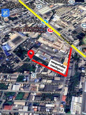 ที่ดิน สมุทรปราการ : ขายที่ดิน ในซอยสุขสวัสดิ์ 86 ใกล้โรงพยาบาลเปาโล (LH6905)