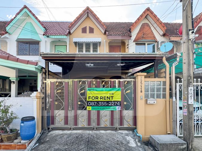 ให้เช่าทาวน์โฮม 2 ห้องนอน 150 ตร.ม. 22 ตร.ว. บ้านรังสิยา สุขุมวิท 101