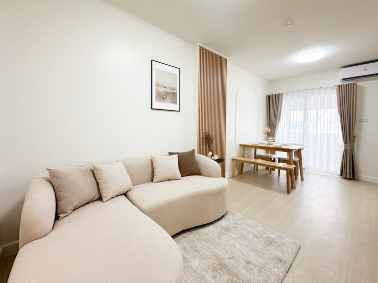รูป ซิตี้โฮม ปิ่นเกล้า ห้องใหญ่ 42 ตรม รีโนเวทใหม่ สวยจึ้งง - รูปที่ 5/13