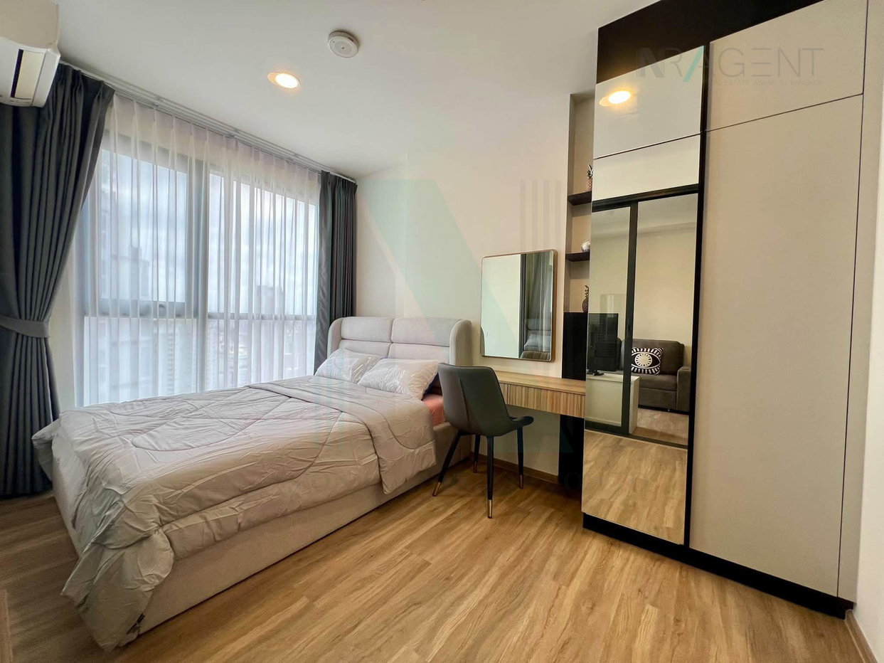รูป ให้เช่าคอนโด เดอะสเตจ มายด์สเคป รัชดา – ห้วยขวาง อาคาร 1 ชั้น 24 1 ห้องนอน ขนาด 28 ตรม ใกล้ Mansion 7 - รูปที่ 6/8