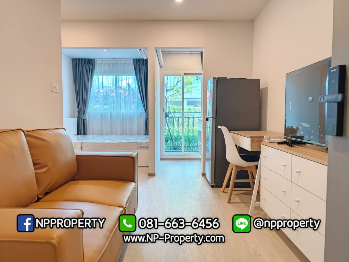 รูป 🏡🌿 คอนโด EARN อมตะนคร ชั้น 1 โปร่งโล่ง อยู่สบาย ไม่ต้องรอลิฟต์! 😍🔥 💰 เช่าเพียง 6,500 บาท/เดือน - รูปที่ 5/14