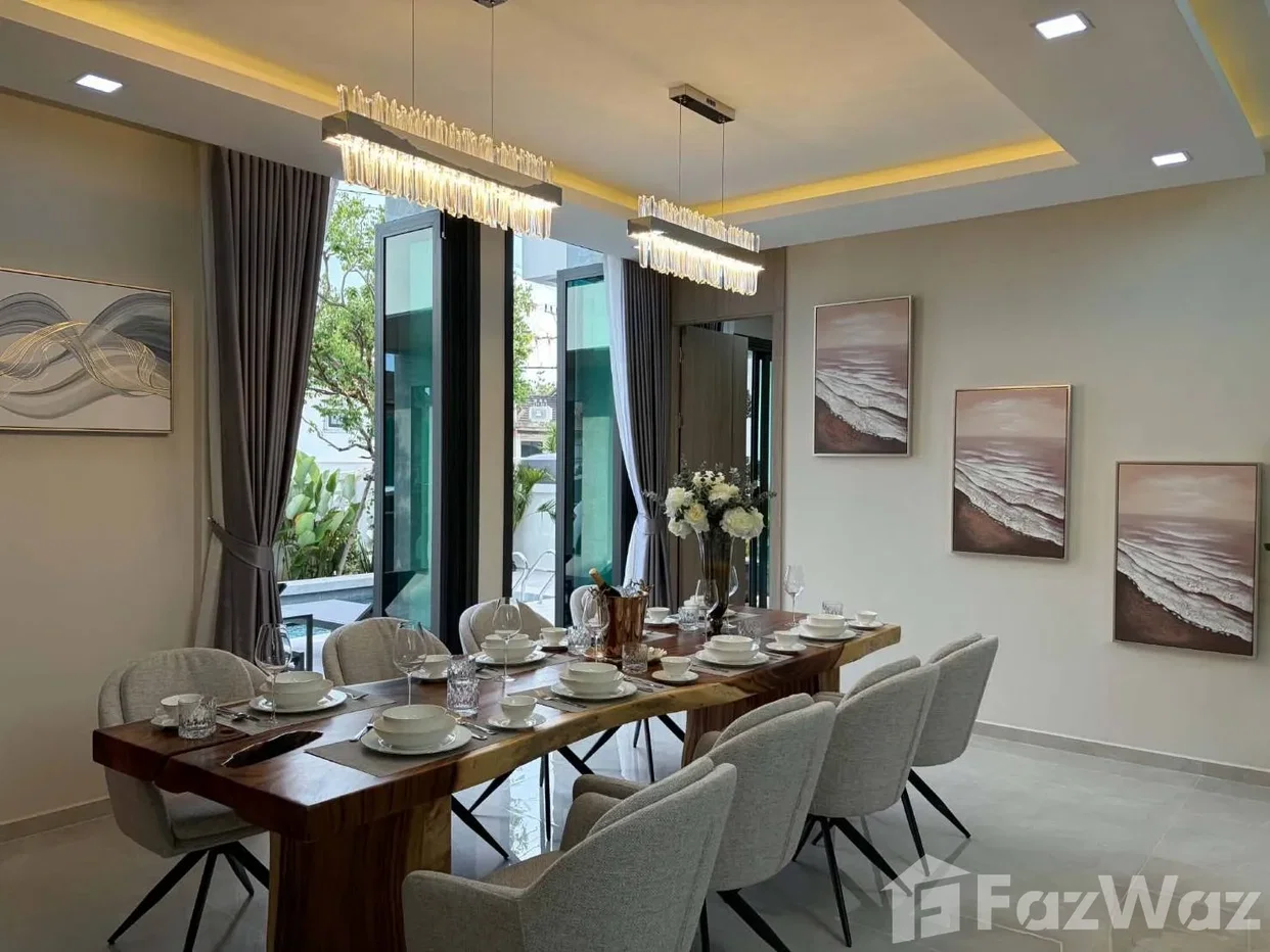 picture Luxurious 5BR Modern Pool Villa in Impress House, Mabprachan 6828917 - 6/8