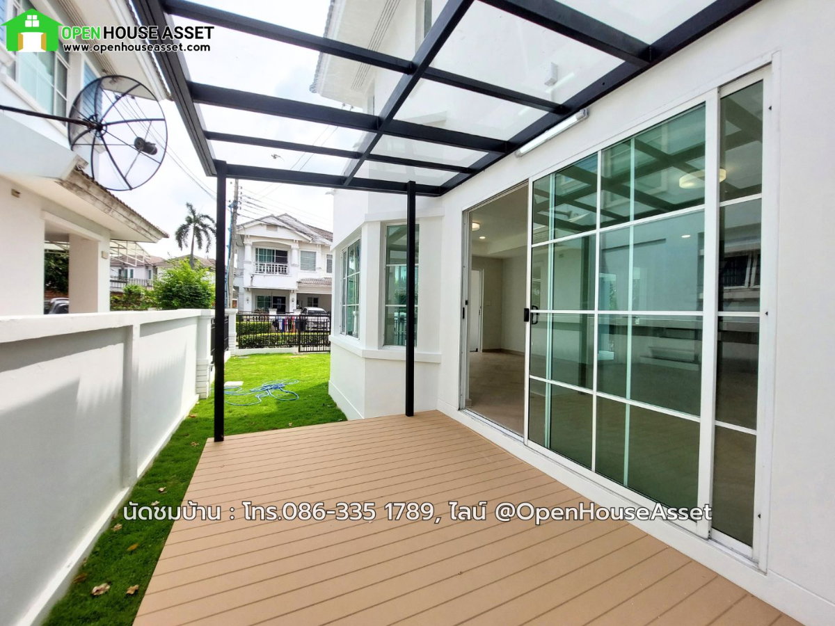 รูป ขายบ้านเดี่ยว 2 ชั้น วัชรพล–รามอินทรา 3 ห้องนอน 3 ห้องน้ำ มีสวนส่วนตัว - รูปที่ 2/9