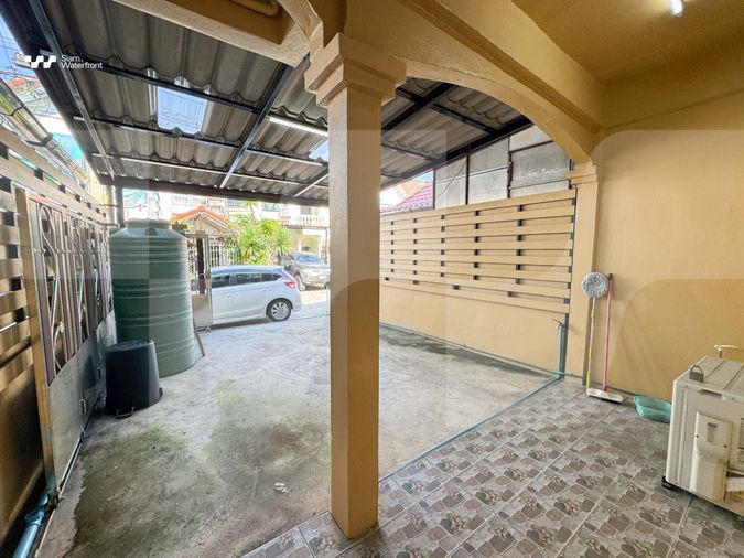 2-bed townhouse for rent, 150 sqm, 22 sq wah, Baan Rungsiya Sukhumvit 101