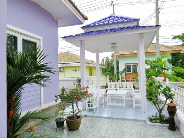 รูป MegaHome Rojana 1.5กม. ตลาดจอมพล 800 ม.บ้านเดี่ยวชั้นเดียว 1-2นอน 2 น้ำ ใกล้ทะเลทองโรจนะที่ดิน 56 ตร.ว220 ตร.ม. EV Charger - รูปที่ 3/8