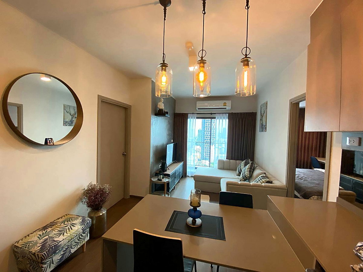 รูป ให้เช่า คอนโด 2 นอน 2 น้ำ 52 ตร.ม. ชั้น 26 Ideo Sukhumvit 93 ไอดีโอ สุขุมวิท 93 ระเบียงวิวเมือง เฟอร์ครบ ใกล้ BTS บางจาก 32,000 บาท/เดือน - รูปที่ 13/17