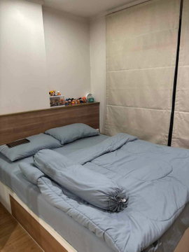 Right next to the MRT Pink Line!  Condo for rent: Lumpini Ville Chaengwattana-rent (24 sq.m., 24th floor). Special offer: 6,500 Baht/month.
