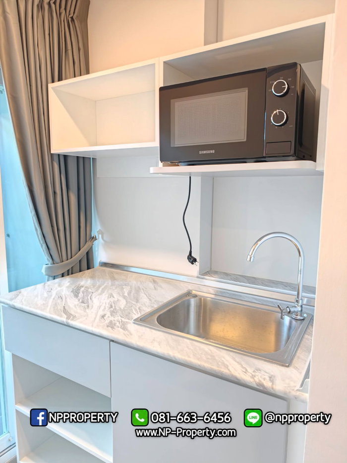 รูป 🏡🌿 คอนโด EARN อมตะนคร ชั้น 1 โปร่งโล่ง อยู่สบาย ไม่ต้องรอลิฟต์! 😍🔥 💰 เช่าเพียง 6,500 บาท/เดือน - รูปที่ 11/14
