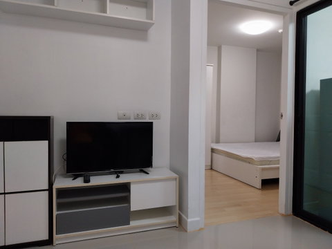 [VR0961] 🔥 12,000 泰铢/月 | LIB Condo Ladprao 20 | 1卧26.5平米 4楼自然景 | 步行350米至 MRT Lat Phrao！🔥